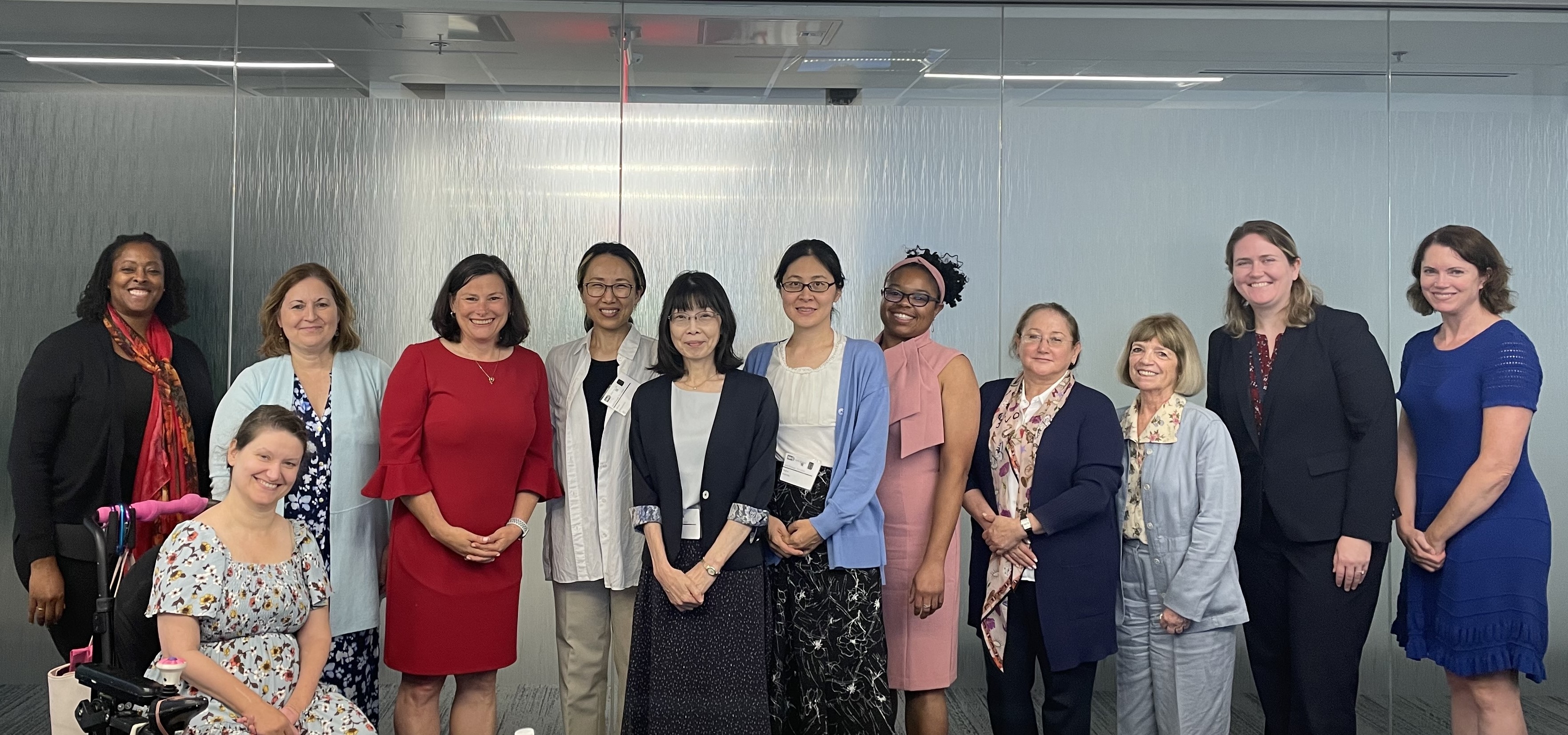 With NICHD representatives