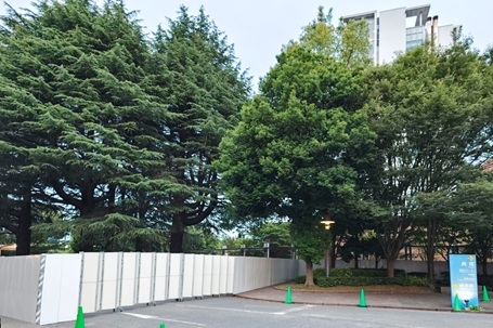研究所東側の画像